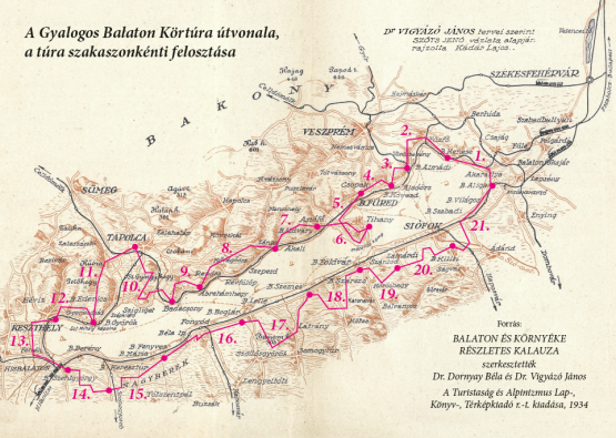 régi Balaton térkép